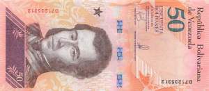 50 Bolivares 2018